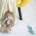 thumbnail image 3 of Arogan Ultra Soft Fluffy Bedroom Rugs For Kids,2.6'x5.3',White, 3 of 7