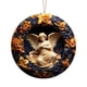 thumbnail image 2 of Adorno Navideño Plano para Árbol de Navidad | Colgante para Casa y Coche | Decoración Navideña Multiusos para Árbol, Chimenea, Puerta, Sala de Estar, Regalo para Recién Nacidos y Bodas, 2 of 5