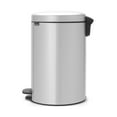 Brabantia NewIcon Step Can, 5.3 Gallon (20L)