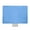 Blue, variant on Monitor Dust Cover 24inch Dustproof LCD Panel Case Computer Monitor Cover Sleeve Replacement for 24inch PC Desktop