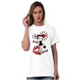 thumbnail image 2 of Retro Betty Boop Hugs Kisses XO Love Women's Graphic T Shirt Tees Brisco Brands M, 2 of 5