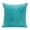 Aqua, variant on Sora Transitional Purple Square Throw Pillow