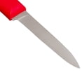 thumbnail image 4 of Dexter Russell S104R-PCP SANI-SAFEÂ® 3 1/4" Paring Knife Set w/ Polypropylene Red Handle, Carbon Steel, 4 of 5