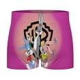 thumbnail image 5 of Looney Tunes Bugs Bunny Mens Boxer Briefs Active Stretch Breathable Underwear, Comfortable Gym Boxer Briefs, 5 of 7