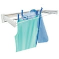 Household Essentials Plastic Clothes Drying Rack, OffWhite