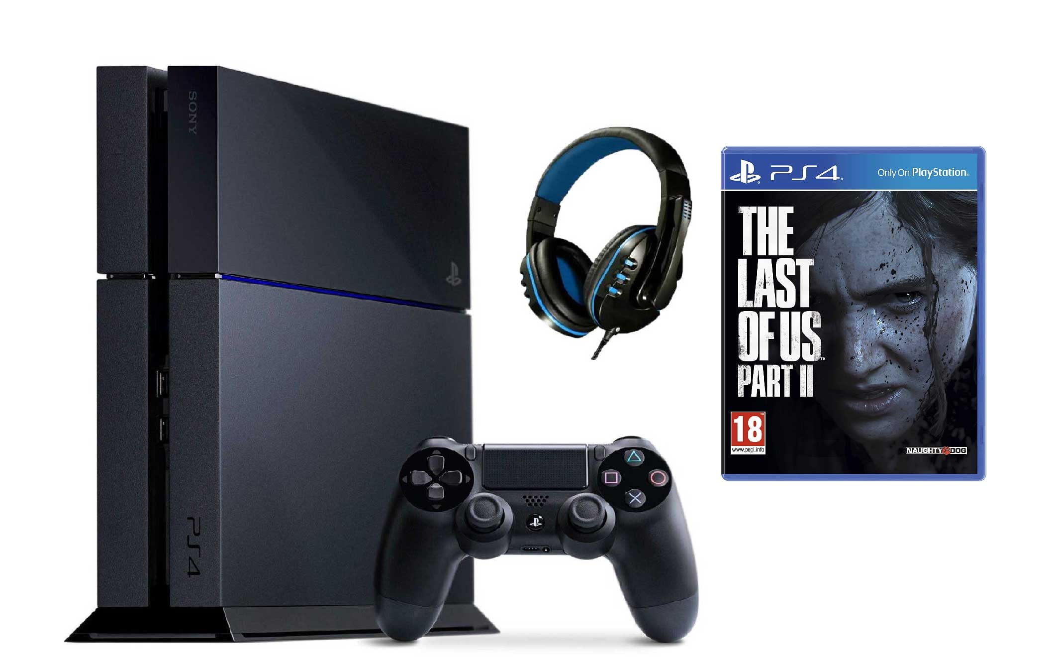 Pre-Owned Sony PlayStation 4 500GB Gaming Console Black with