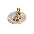 thumbnail image 5 of 14K Yellow Gold 3D medical stethoscope doctor nurse Pendant Fine Jewelry 1g, 5 of 12