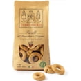 thumbnail image 5 of Terre Dei Trulli Taralli Savory Italian Rings Crackers, 4 x 250g Bags (1 kg / 35.27 oz), Assorted Flavors Snack Multipack, 5 of 9
