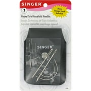 SINGER Heavy Duty Household Needles with Storage Pouch, 7 Pieces