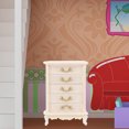 thumbnail image 3 of Shisuyan Armoire Miniature Blanche Lot de 1 2.16X1.34X0.86 Po, 3 of 9