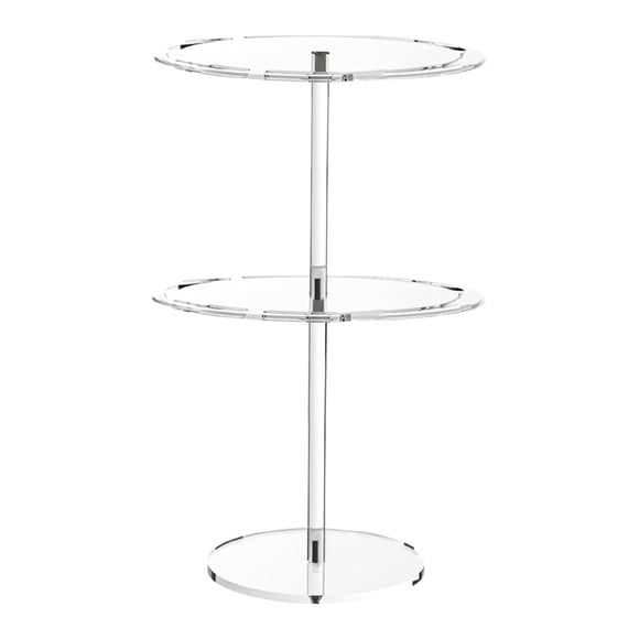 Soporte de exhibición para gafas, estante para gafas de sol, regalo giratorio transparente de 2 capas, soporte redondo para gafas de sol, organizador,