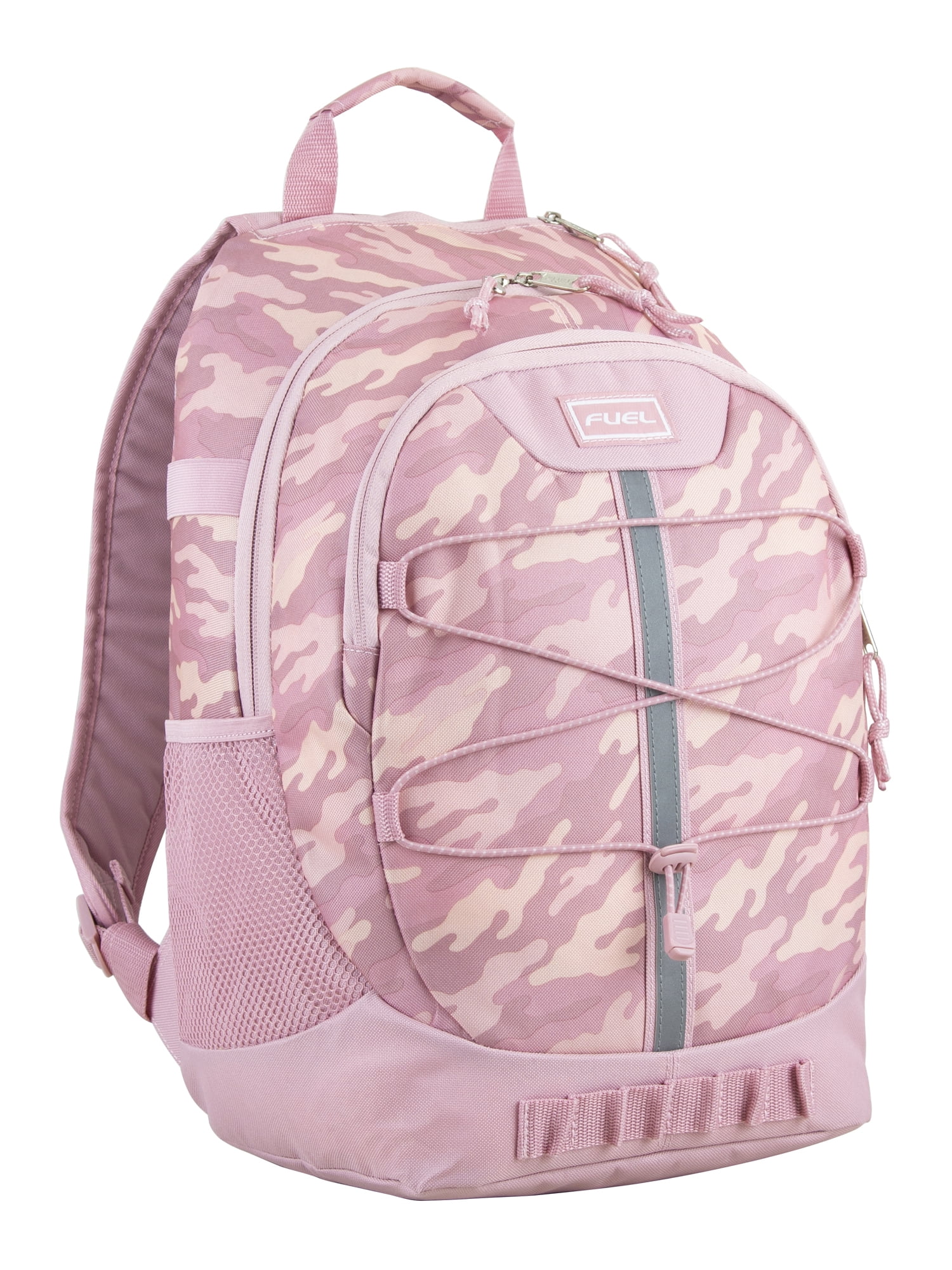 Fuel Unisex Terrain Athleisure Backpack, Pink Camouflage