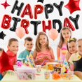 thumbnail image 4 of Banner de cumpleaños CANREVEL Happy, 16 pulgadas, letras de lámina de mylar, 13 unidades, 4 of 7
