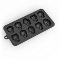 thumbnail image 5 of Skull Chocolate Molds Silicone Skull Jello Mold Halloween Candy Molds for Cake Cupcake Decorating, Candy, Chocolate, Pudding, Jelly, 5 of 8