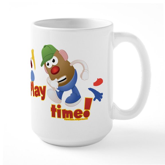CafePress - Mr. Potato Head Play Time - 15 oz Ceramic Large White Novelty Mug