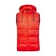thumbnail image 2 of Otoño e invierno, informal, ajustado, ordinario, con capucha, cuello alto, cremallera, bolsa de excavación, chaleco calefactor de Color sólido Wmkox8yii jkg4239, 2 of 2