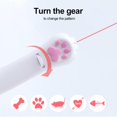 thumbnail image 4 of Puntero De Luz Roja Para Gatos, Juguete Con Carga Usb Para Mascotas, Juguetes Para Gatos, Juguetes Interactivos Portátiles Para Gatos Para Interiores Y Exteriores seitruly PT002249-00, 4 of 6