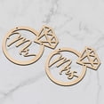 thumbnail image 3 of Party to Be Mr & Mrs Wooden Chair Signs Bride & Groom Wedding Chair Signs Decorations, 3 of 5