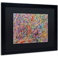 thumbnail image 2 of Trademark Fine Art "Birds vs Aliens" Canvas Art by Josh Byer, Black Matte, Black Frame, 2 of 4