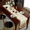 thumbnail image 4 of Christma Table Runner 13.8 x 72 Inches for Dining Room Home Kitchen Decorations for Christmas Eve Party, 4 of 6