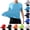 Orange, variant on Men's Athletic Running Shirts Performance Athletic Tees for Gym & Workout Moisture Wicking, Breathable & Quick-Dry Shirts Orange XXL(XXL)