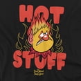 thumbnail image 2 of The Year Without Santa Claus Hot Stuff Unisex Adult Canvas Brand T Shirt, Black, 2X-Large, 2 of 3