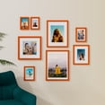 thumbnail image 3 of decorUhome 11x14 Matted to 8x10 Picture Frame, Photo Frame for Gallery Wall or Tabletop Display, Orange, 3 of 9
