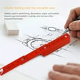 thumbnail image 2 of ABS Folding Ruler 0.5M Portable Measuring Tool Professional Measurement Tool, 2 of 7