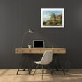 thumbnail image 3 of Boehme, Nicky 32x26 White Modern Wood Framed Museum Art Print Titled - Seacove Cottage, 3 of 4