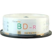 Blank CD BD-R 6X 25GB 135Min Blu-Ray 25 Pack Storage Media in Spindle