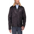 thumbnail image 4 of Mens Brown Coat Luciano Natazzi Cowhide Flight Bomber, 4 of 4