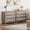 3-Gray, variant on FANRAL 3 Drawers Dresser for Bedroom,Boho Small Natural Rattan Closet Dresser Chest of Drawers,Modern Wood Clothes Storage Organizer with Wooden Feet and Handles for Hallway,Living Room,Entryway