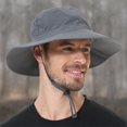 thumbnail image 7 of ZOORON Boonie Hat UPF 50+ Cooling Sun Hat for Men and Women,Wide Brim Bucket Hats with UV Protection for Safari Hiking Beach, 7 of 7