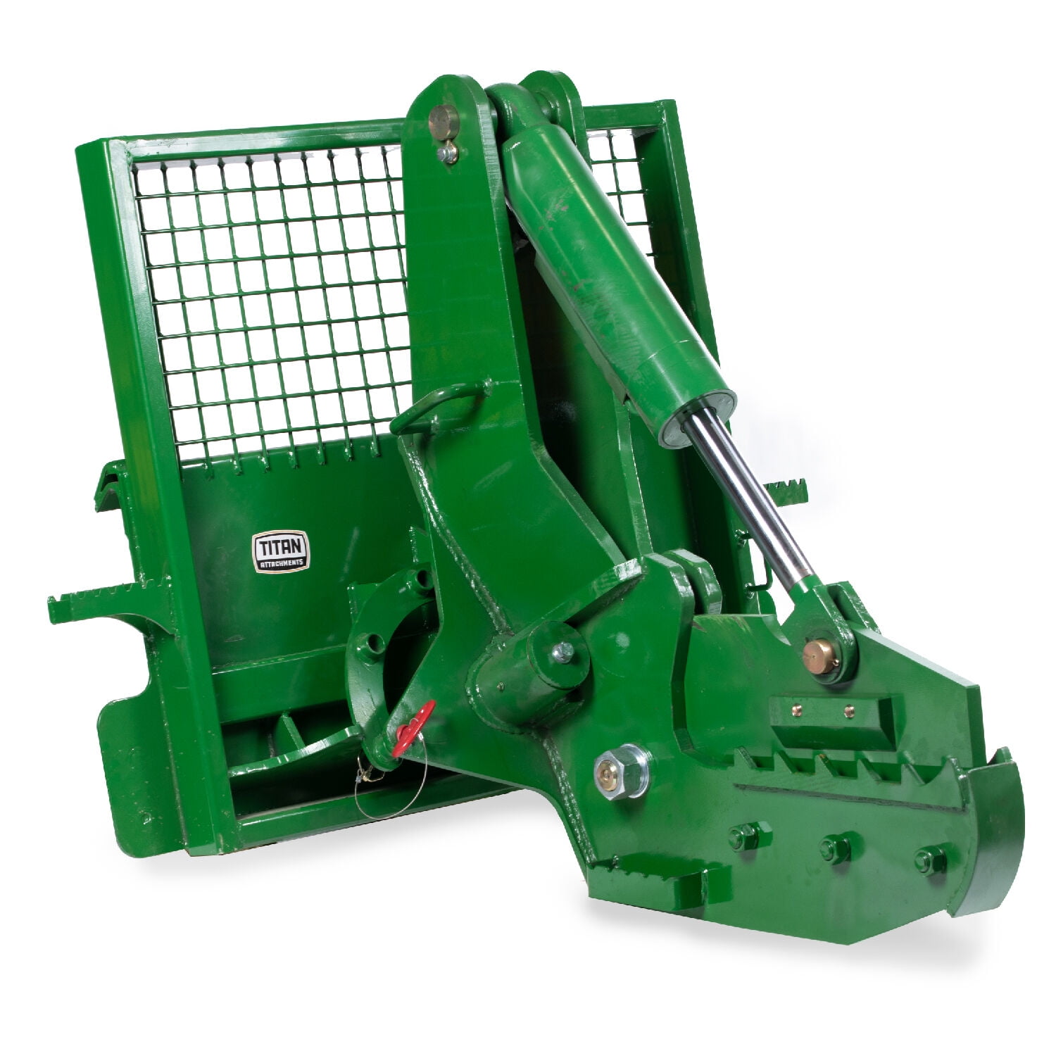 Titan Attachments 12" Rotating Tree Shear Attachment 5" Cylinder for JD
