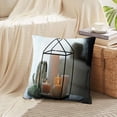 thumbnail image 2 of LALILO Throw Pillow Covers Sweet Watercolor Flowers Delicate Flower Watercolor Watercolour Sweet Delicate VintageSet of 2 Square 18 x 18 Inch Pillowcase, 2 of 5