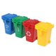 thumbnail image 1 of 4 unids/set Mini cubo de basura peonía loro juguetes de entrenamiento de inteligencia suministro para mascotas, 1 of 4