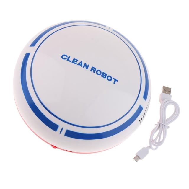 jinwen Automatic USB Rechargeable Smart Robot Vacuum Floor Cleaner Sweeping White