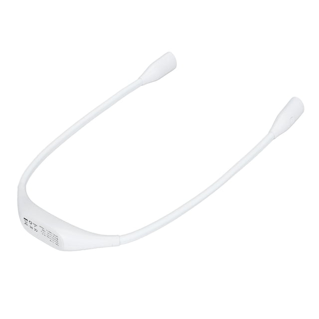 Luz Para Tejer En El Cuello, Lámpara De Ganchillo Manos Libres, Respetuosa Con Los Ojos, Blanca, Flexible Para Acampar Y Leer