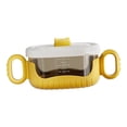 thumbnail image 3 of tazones de bebé,cuencos para bebés cuencos para bebés de silicona Feeding Essential,tazón de comida para bebé tazón de alimentación para bebé fácil de sacar,Diseño de paredes Amarillo, 3 of 8