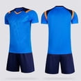 thumbnail image 5 of NAISIBABY Boys Outfit Sets, Quick-Dry T-Shirt and Shorts 2-Piece Basketball Football Kids Casual Sports Activewear Blue Size 12, 5 of 5