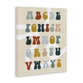 thumbnail image 3 of Stupell Industries Eclectic Earth Tones Alphabet Canvas Art, 16 x 20, by Lil' Rue, 3 of 8