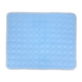 thumbnail image 2 of Limei Dog Cooling Mat X-Small Cooling Pad Machine Washable Summer Cooling Mat for Dogs Cats Kennel Pad Breathable Pet Self Cooling Blanket Dog Crate Sleep Mat (15.8x11.8IN, Blue), 2 of 7