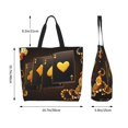 thumbnail image 5 of Disketp Casino Playing Cards Tote Bag for Women, Handbag Shoulder Tote Bag, for Shopping and Travel, 5 of 8