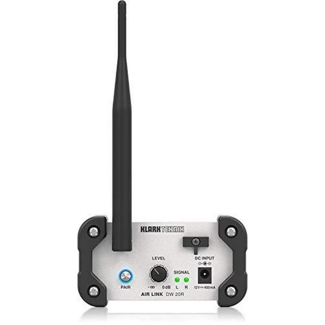 Receptor estéreo inalámbrico Klark Teknik DW 20R 2.4 GHz
