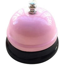 Restaurant Service Table Bell Bar Bell Desk Kitchen Hotel Counter Reception Restaurant Bar Ring for Service Call Bell (Pink)