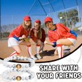 thumbnail image 4 of Pulseras con forma de ecación, regalo para el equipo de sóftbol, con cuentas de piedra, 12 unidades, 4 of 6