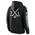 thumbnail image 3 of Men's Fanatics Black Tampa Bay Lightning Big City Legacy Fleece Pullover Hoodie, 3 of 3