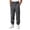 Dark Gray-03, variant on Sentuca Boys Cargo Pants, Elastic Bottom Solid Color Jogger Pants with Pockets Fashion Leisure Sports Tweens Trousers Khaki Size 12-13Y