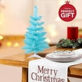 thumbnail image 6 of Artificial Christmas Tree,Pre Lit Christmas Tree, Small Xmas Tree with Stand for Home, Office, Party Decoration, for Tabletop Centerpiece Home Decor Outdoor and Indoor Decor(Blue), 6 of 6