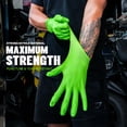 thumbnail image 2 of Guantes GRIPXX Herkules 8 mil nitrilo verde sin látex, 2 of 9